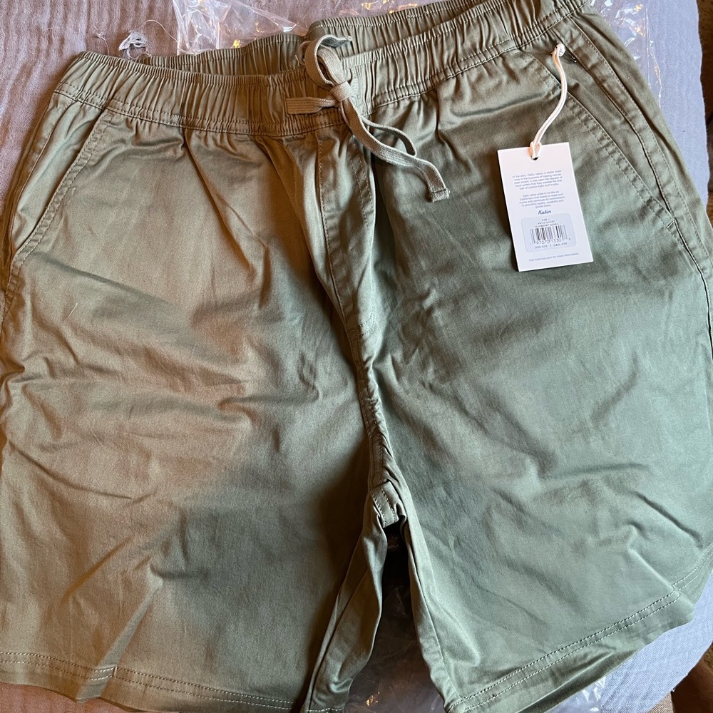 Katin Olive Green Athletic Shorts